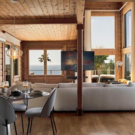 Increible Villa De Madera Con Vistas Al Mar Algeciras Zewnętrze zdjęcie