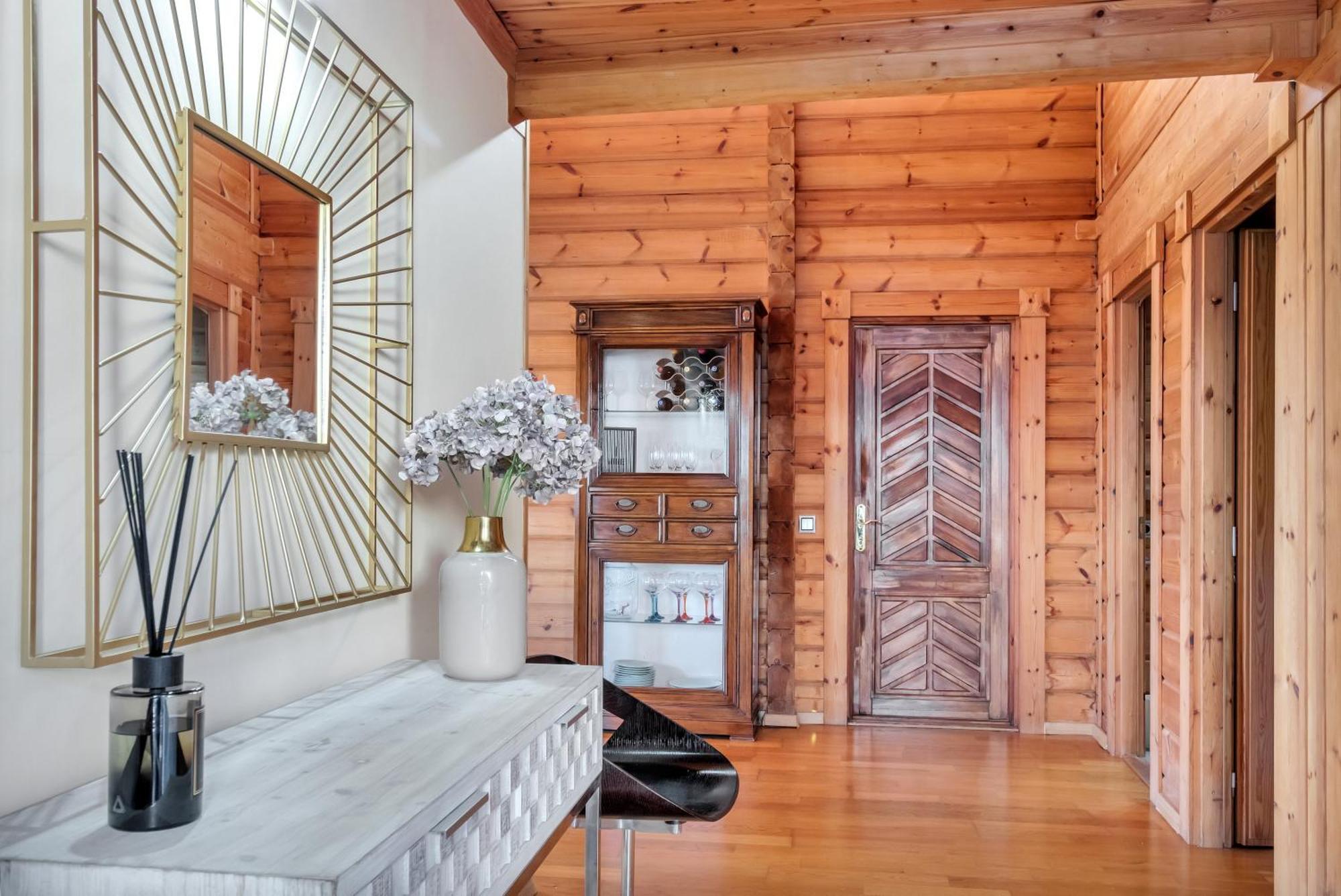 Increible Villa De Madera Con Vistas Al Mar Algeciras Zewnętrze zdjęcie