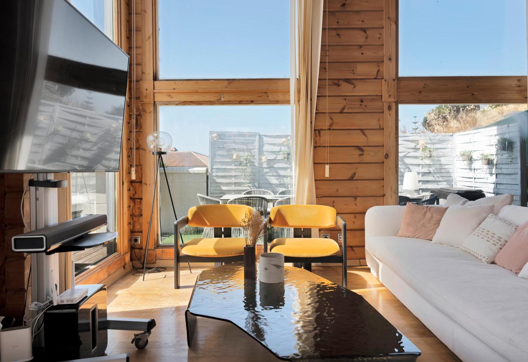 Increible Villa De Madera Con Vistas Al Mar Algeciras Zewnętrze zdjęcie
