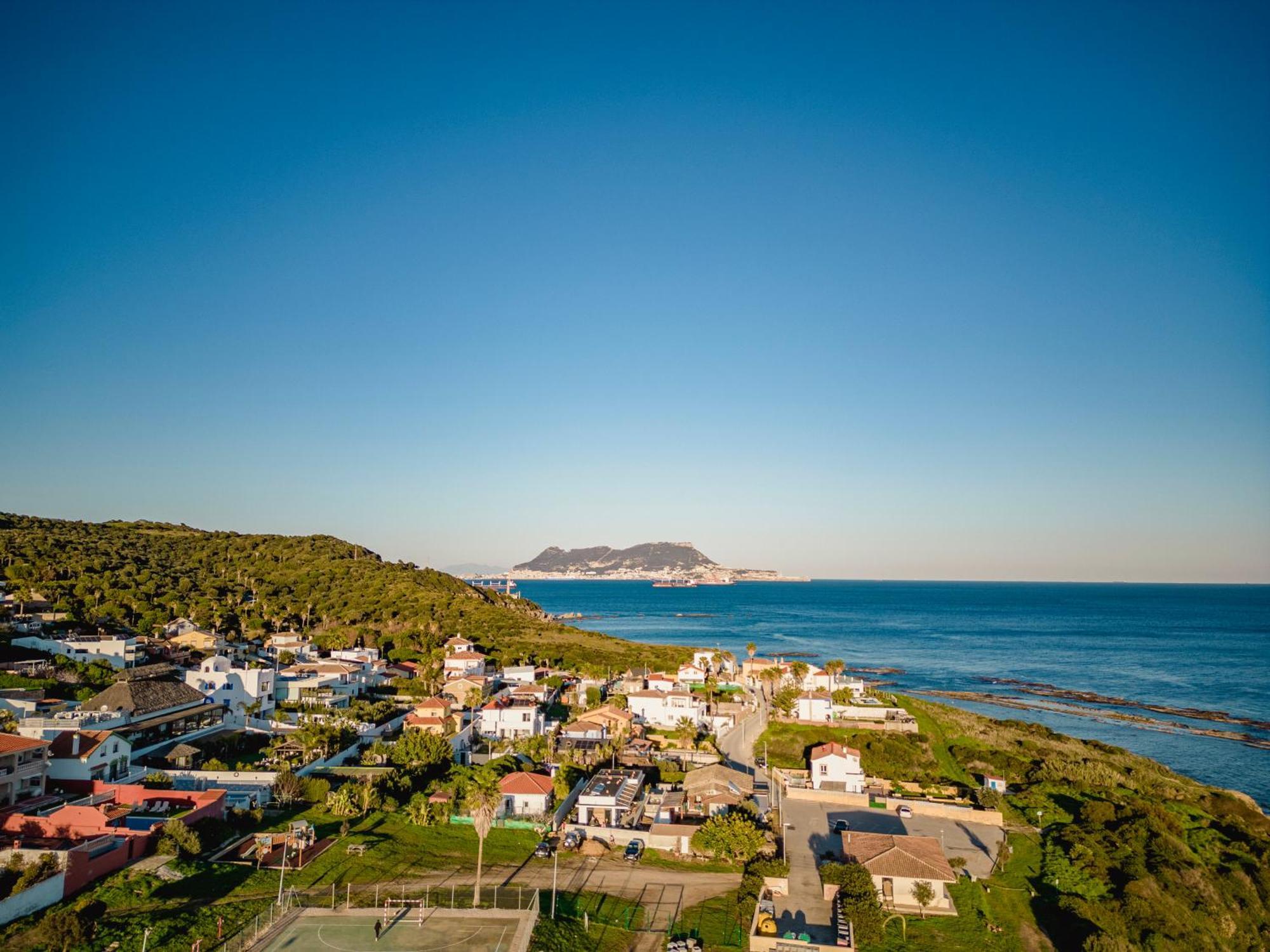 Increible Villa De Madera Con Vistas Al Mar Algeciras Zewnętrze zdjęcie