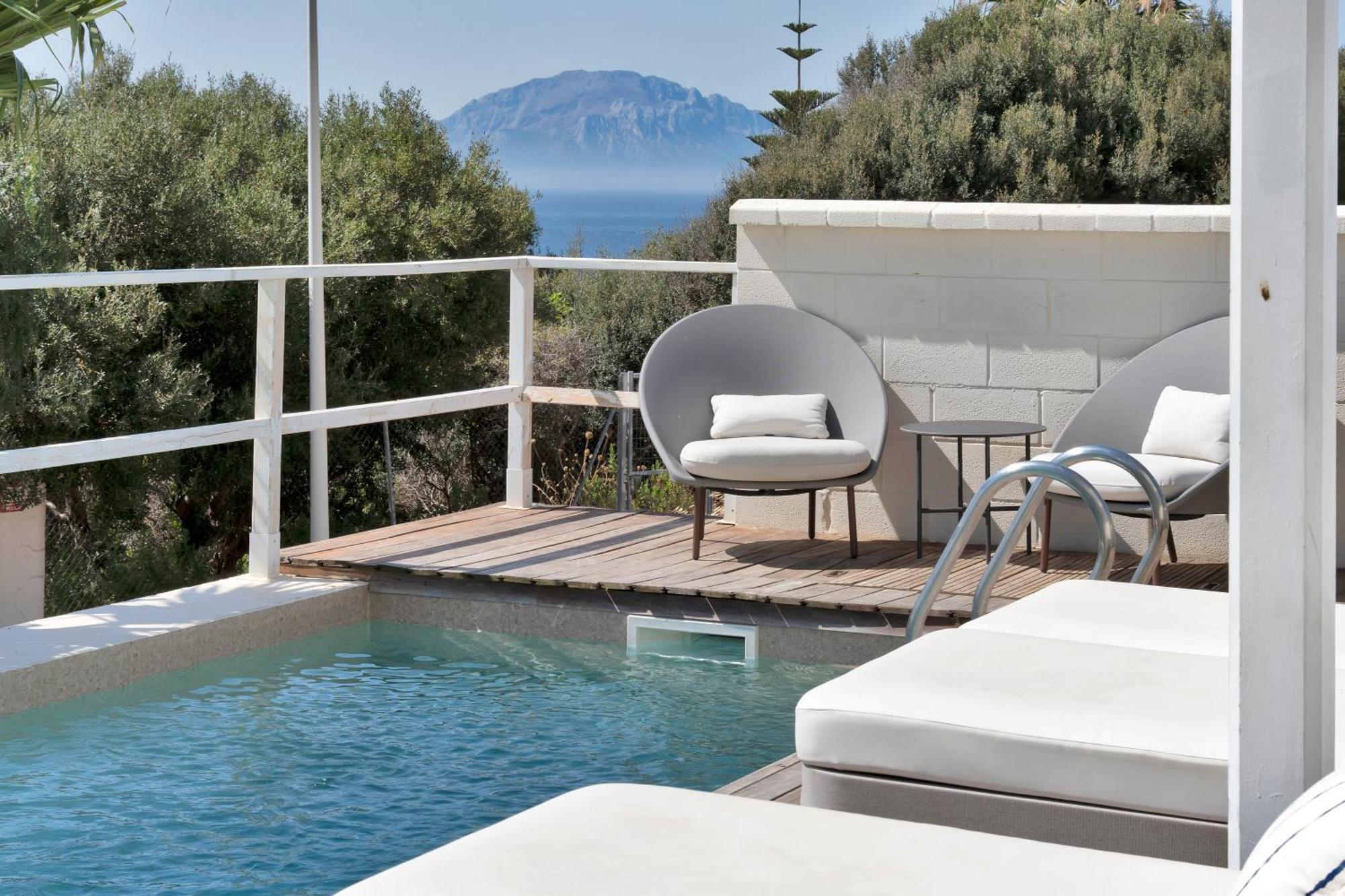 Increible Villa De Madera Con Vistas Al Mar Algeciras Zewnętrze zdjęcie