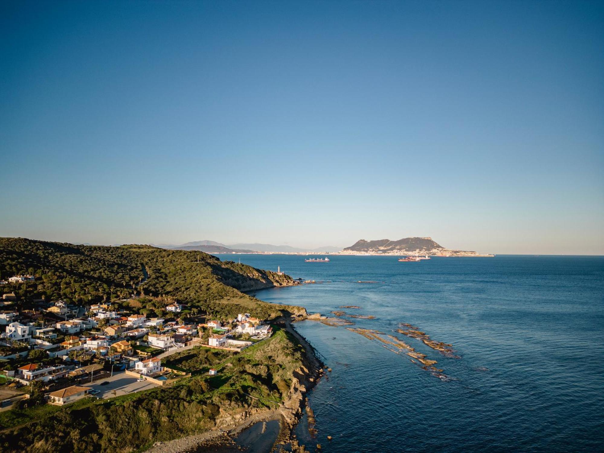 Increible Villa De Madera Con Vistas Al Mar Algeciras Zewnętrze zdjęcie