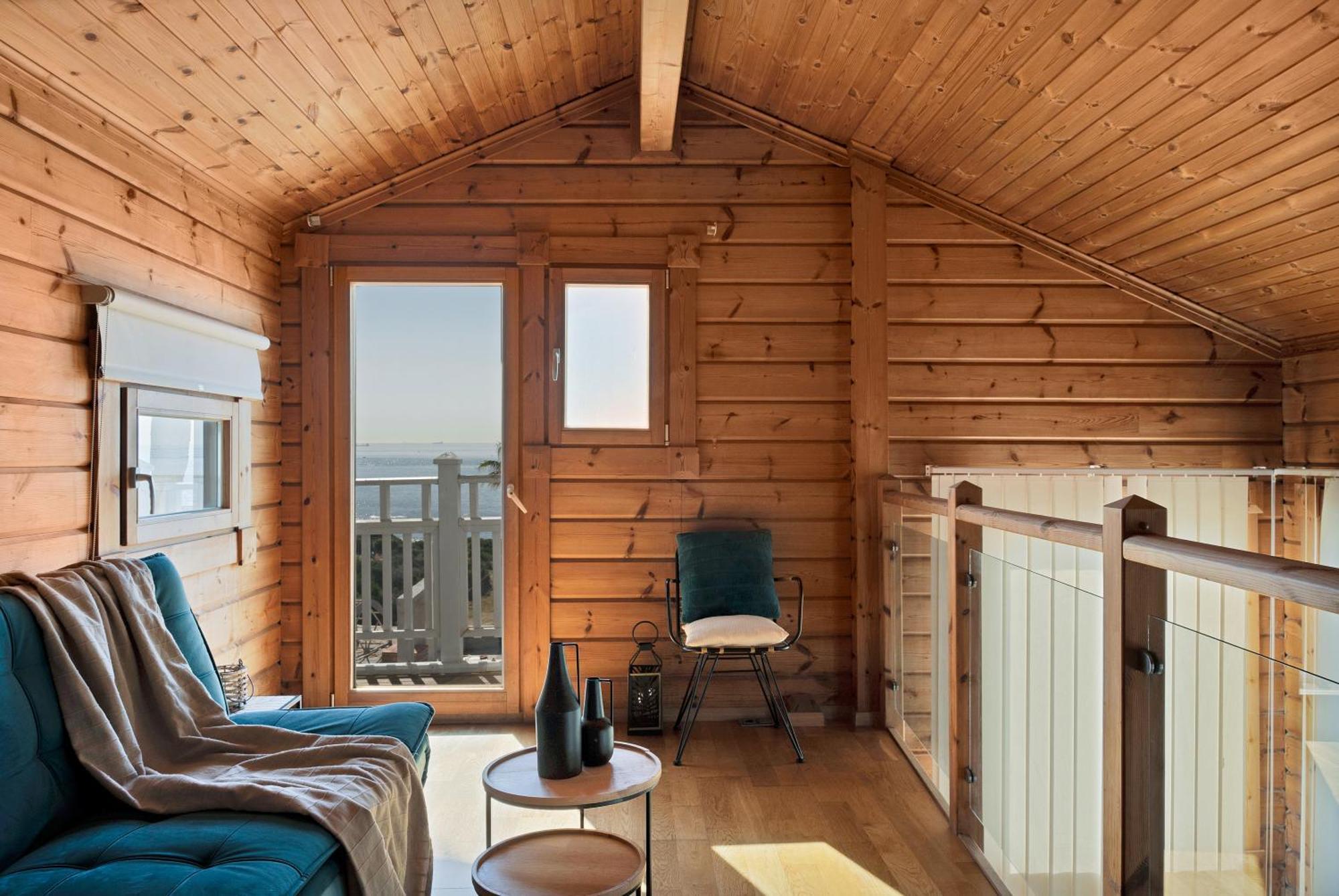 Increible Villa De Madera Con Vistas Al Mar Algeciras Zewnętrze zdjęcie